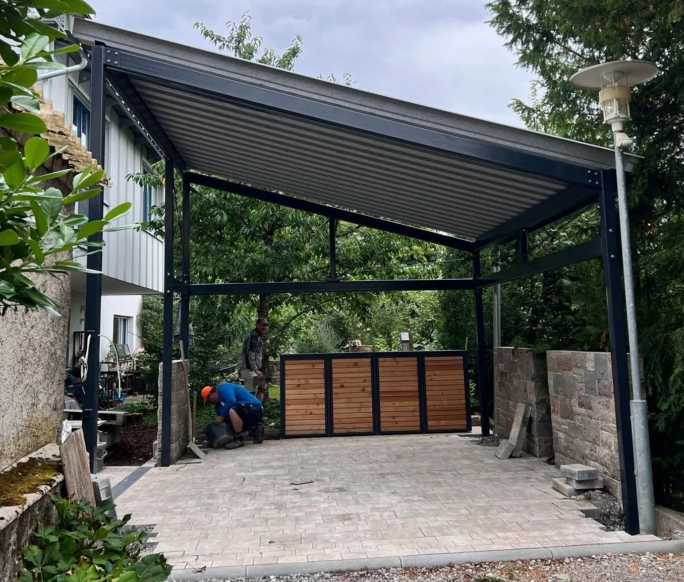 Carport von Metallbau Heinz